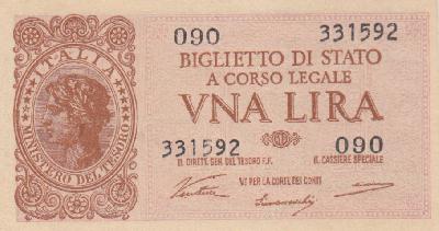 Beschrijving voorzijde: ITALIA